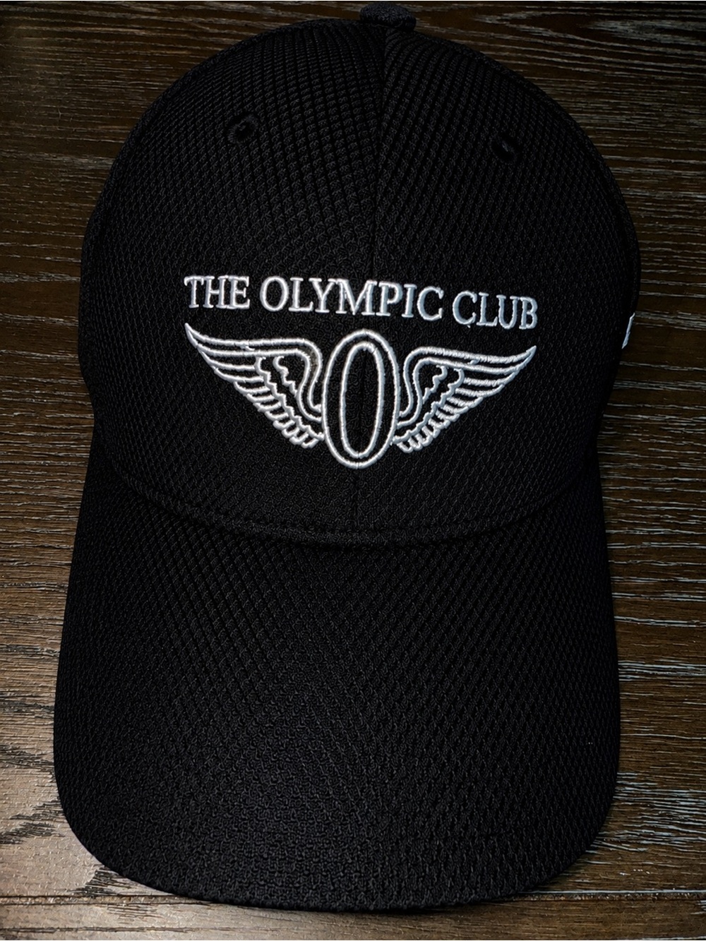 New Era Black 'The Olympic Club' Embroidered Cap